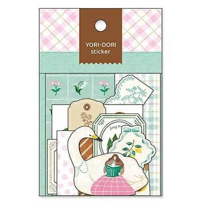 Límmiðar - svanir & lestur