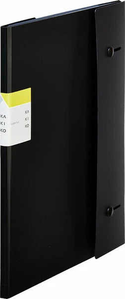 Kakiko zig zag lausblaðamappa 16 vasar (8 vasar með tveimur hliðum)