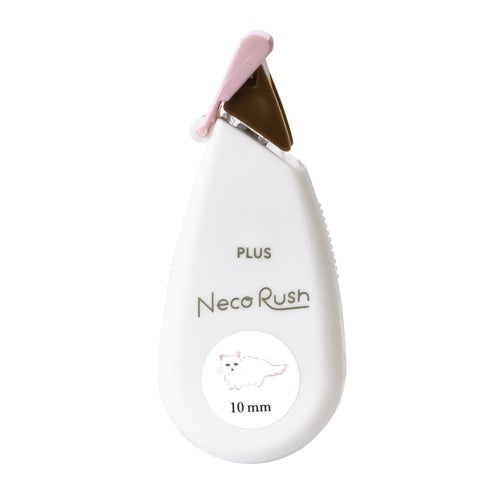 Neco Rush myndaborði - hvít kisa
