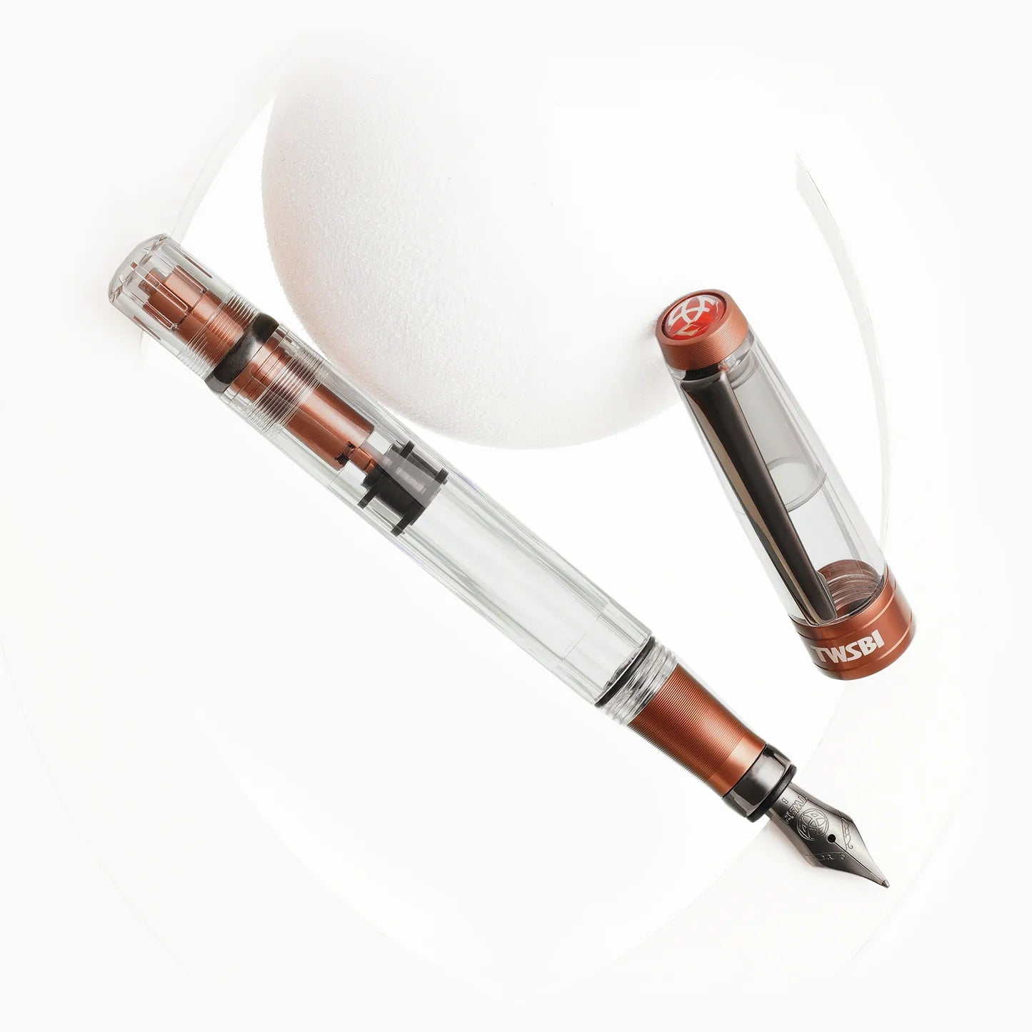 TWSBI DIAMOND 580 AL R AFFOGATO with ONYX FOUNTAIN PEN (FORPÖNTUN)