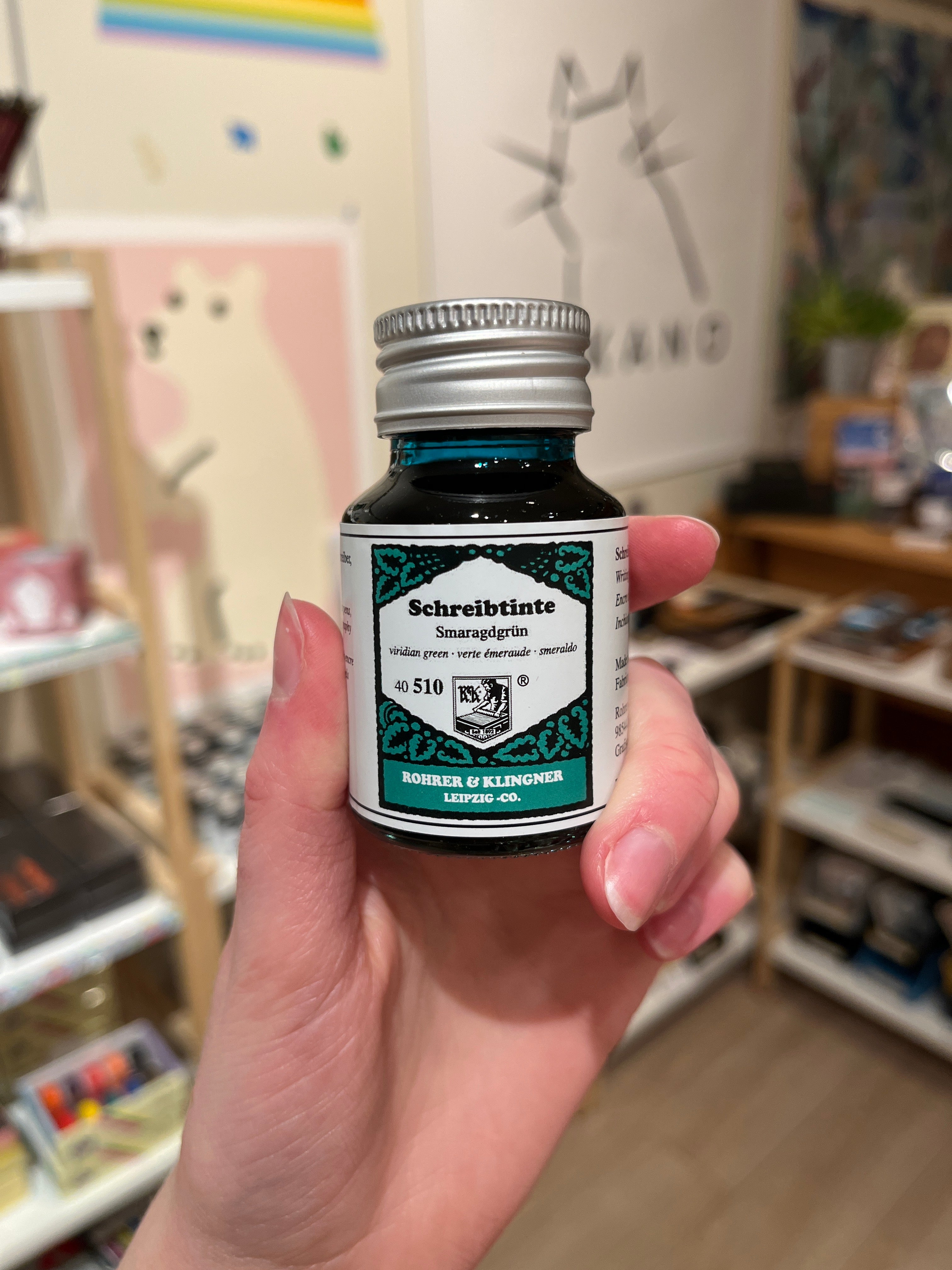 Schreibtinte - Smaragdgrün 510