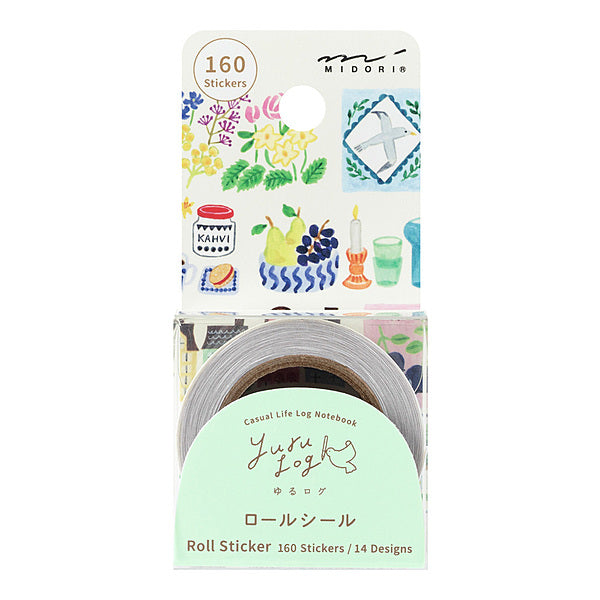 Yuru Log Vol. 3 Roll Sticker - Stamps