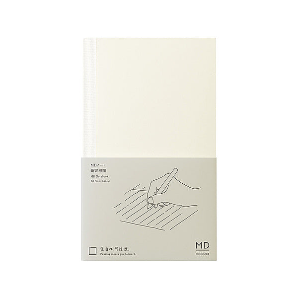 MD Notebook B6 Slim Lined