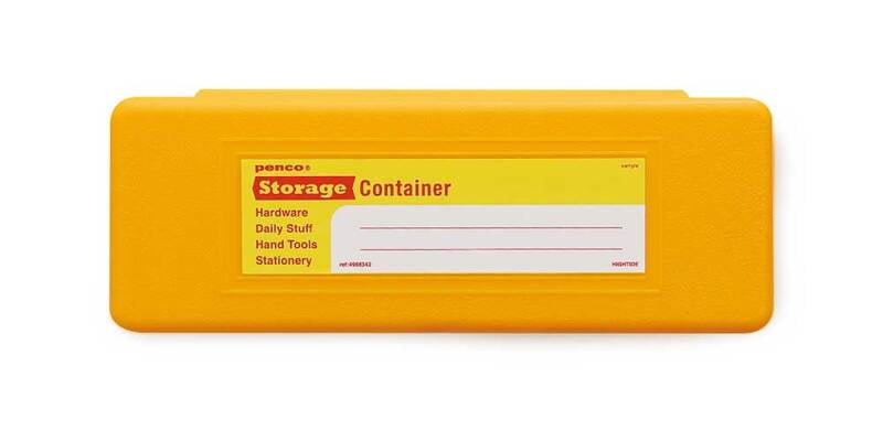 Penco geymslubox (pennaveski) - gult