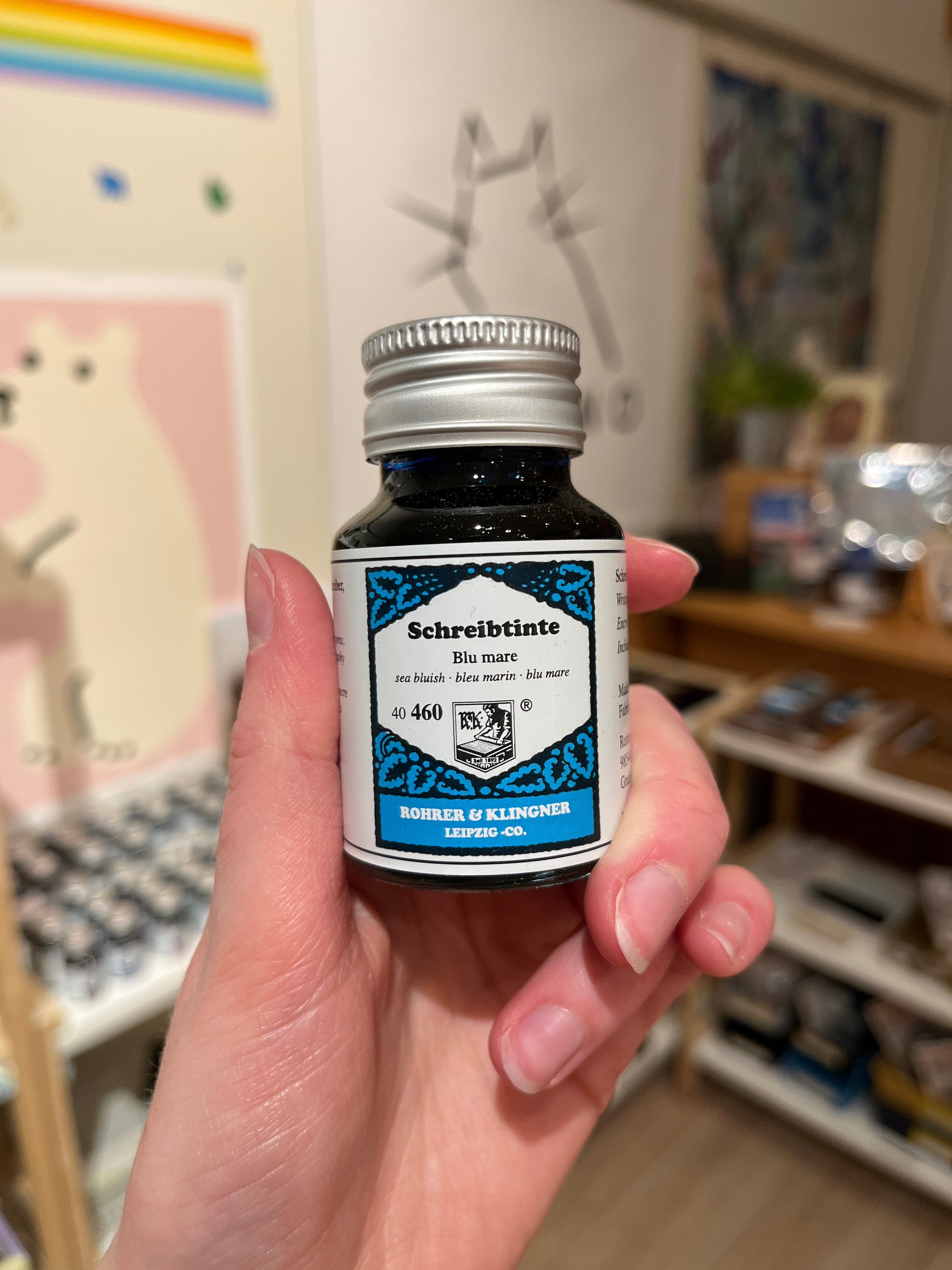 Schreibtinte - Blu Mare 460