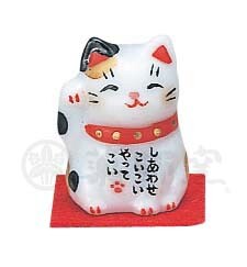 Maneki‑neko skraut (2.5cm)