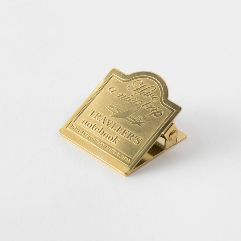 030. Brass Clip Airplane