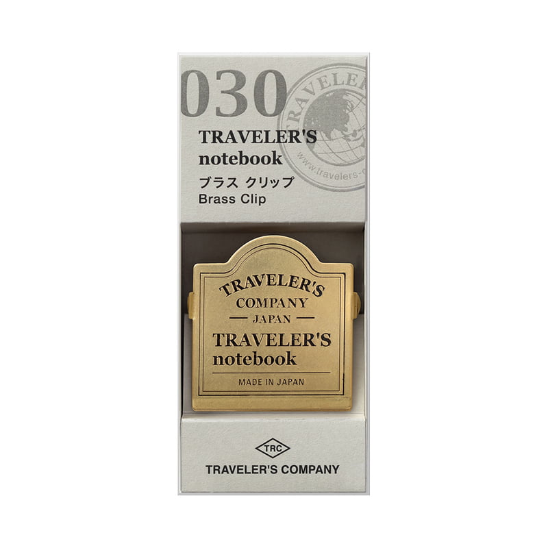 030. Brass Clip TRC Logo