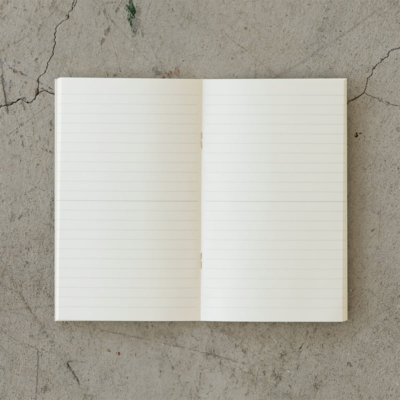 MD Notebook Light B6 - línustrikuð (3 í pakka)