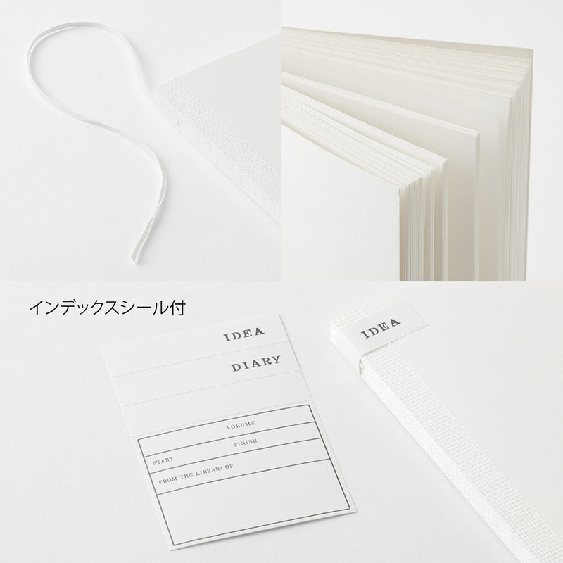 MD Notebook Cotton A5 Square Blank