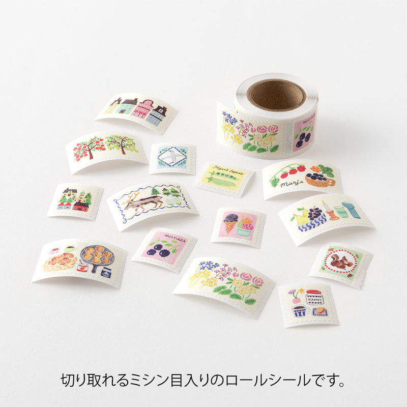 Yuru Log Vol. 3 Roll Sticker - Stamps