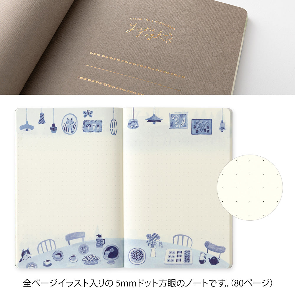 Yuru Log glósubók - norðurlöndin (B6)