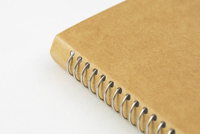 TRC SPIRAL RING NOTEBOOK A6 Slim Paper MD White