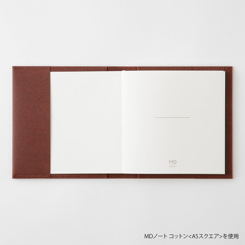 MD Notebook Hard Cover A5 Square Paper