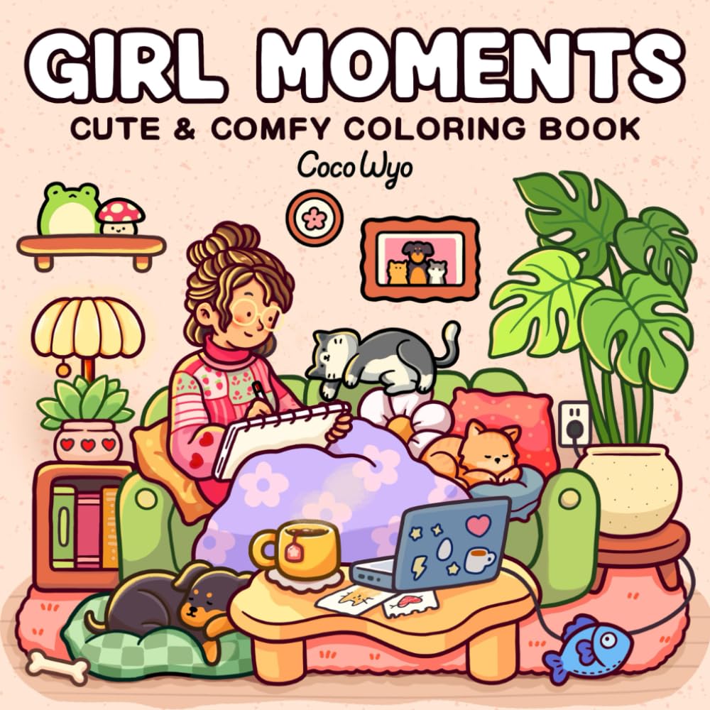 Litabók - Girl Moments