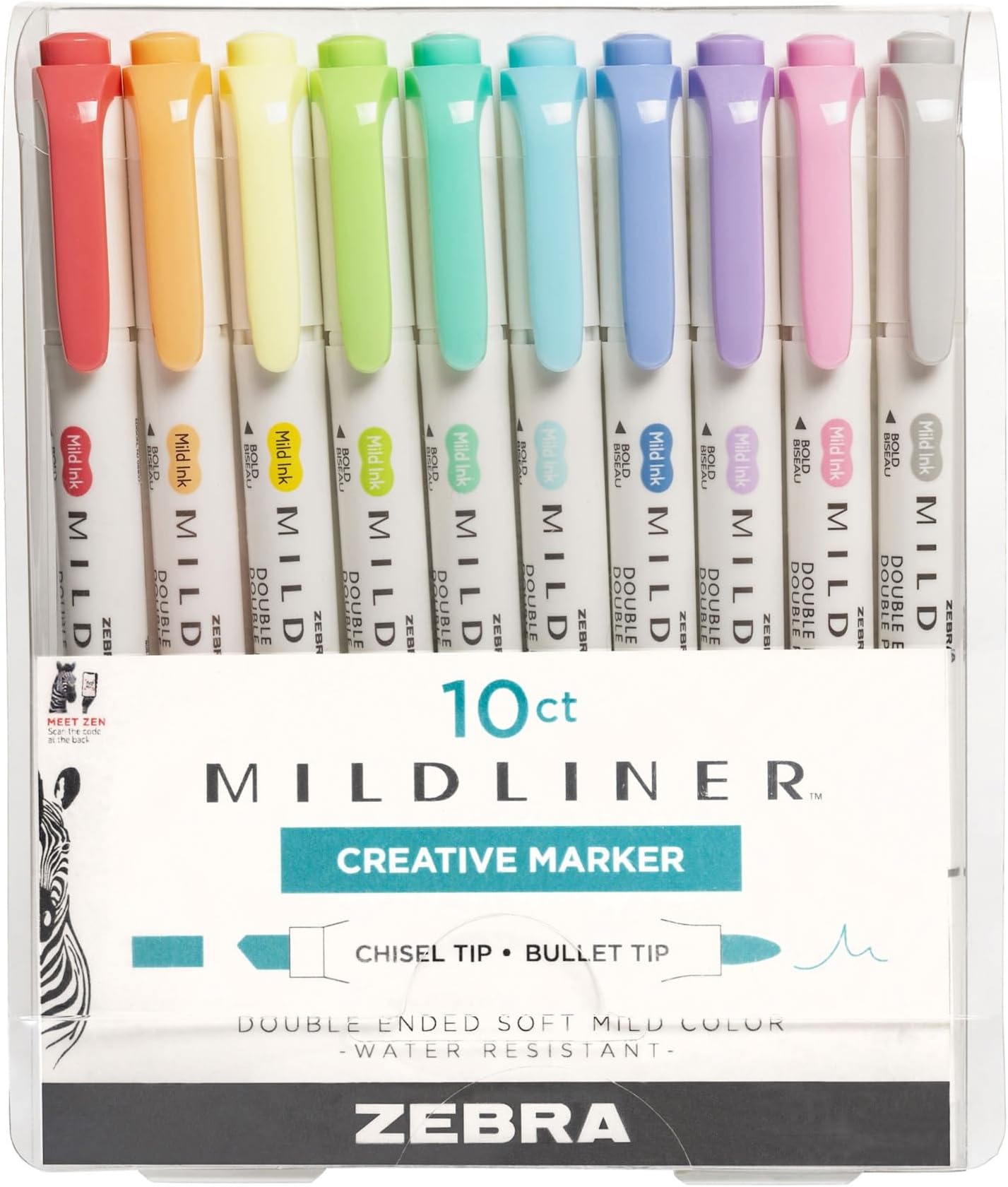 MILDLINER yfirstrikunarpennar (10stk)
