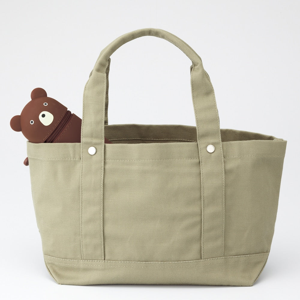 Standandi pennaveski - grá kisa