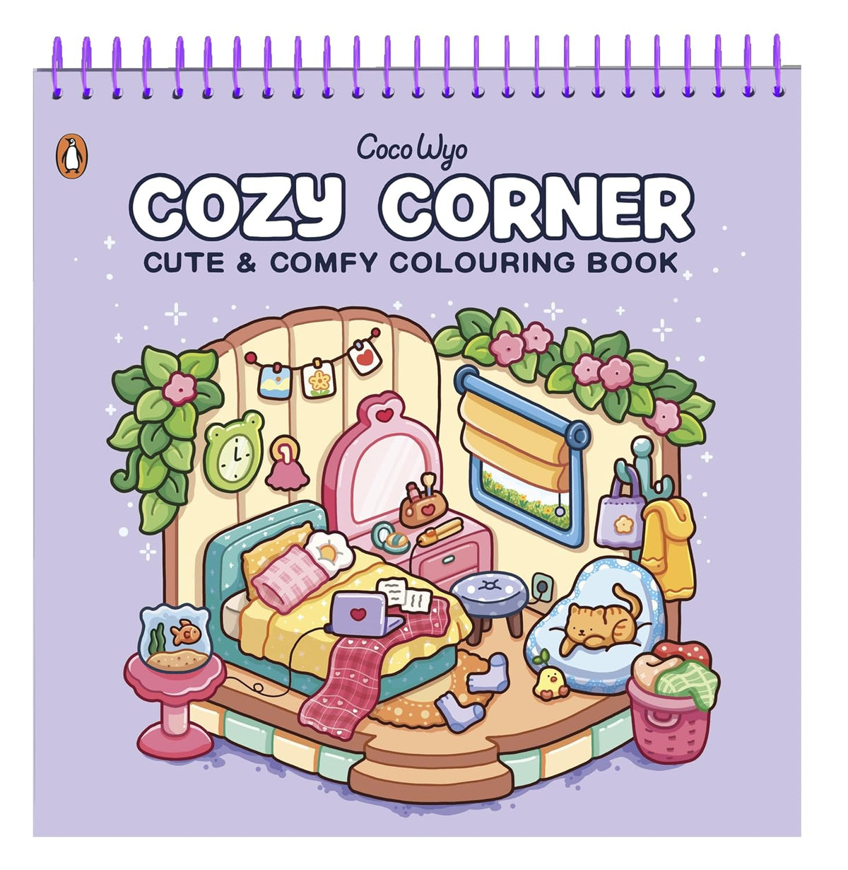 Litabók með gormum - Cozy Corner