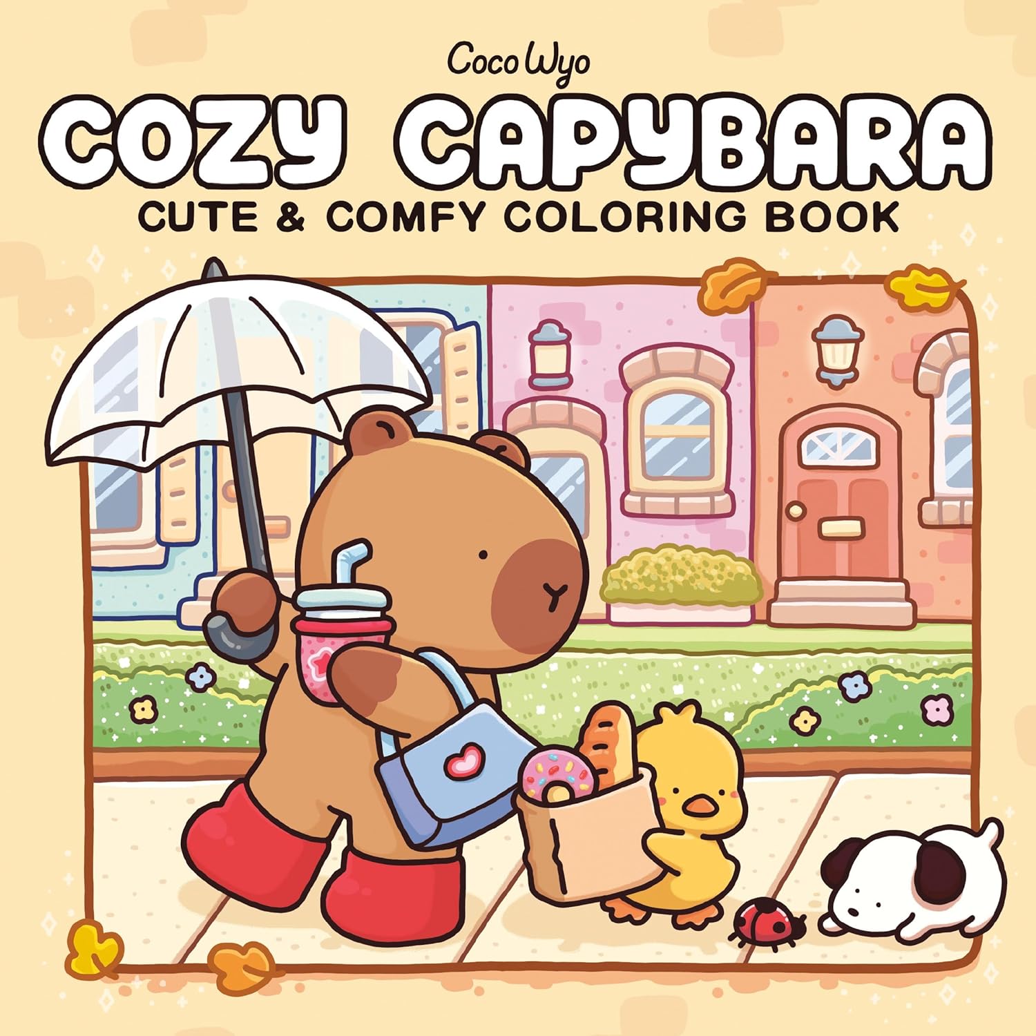 Litabók - Cozy Capybara
