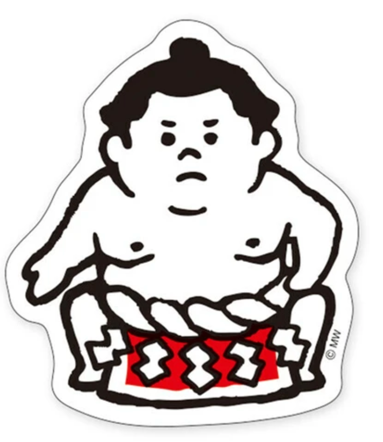 Stór límmiði - Sumo