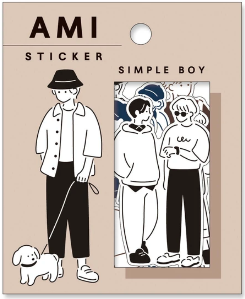 Límmiðar (40 í pakka) - stílhreint