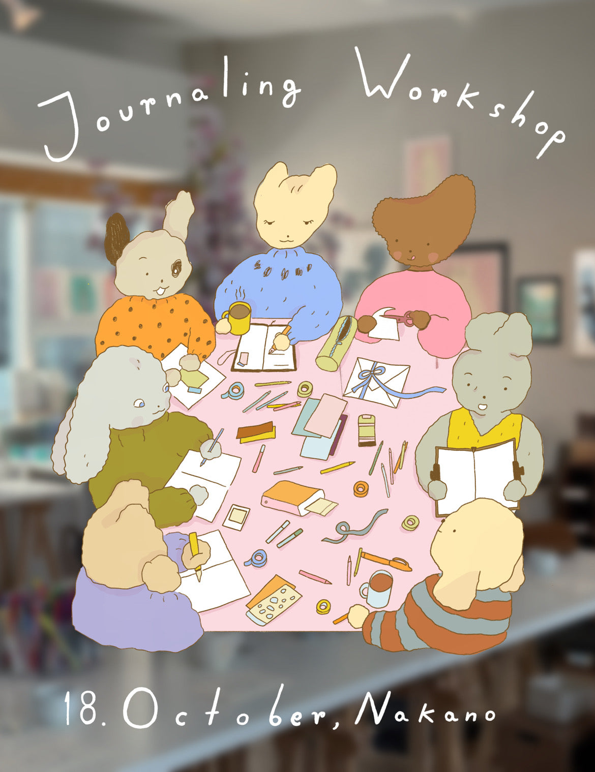 Journaling Workshop at Nakano October 18th 11:00-13:00