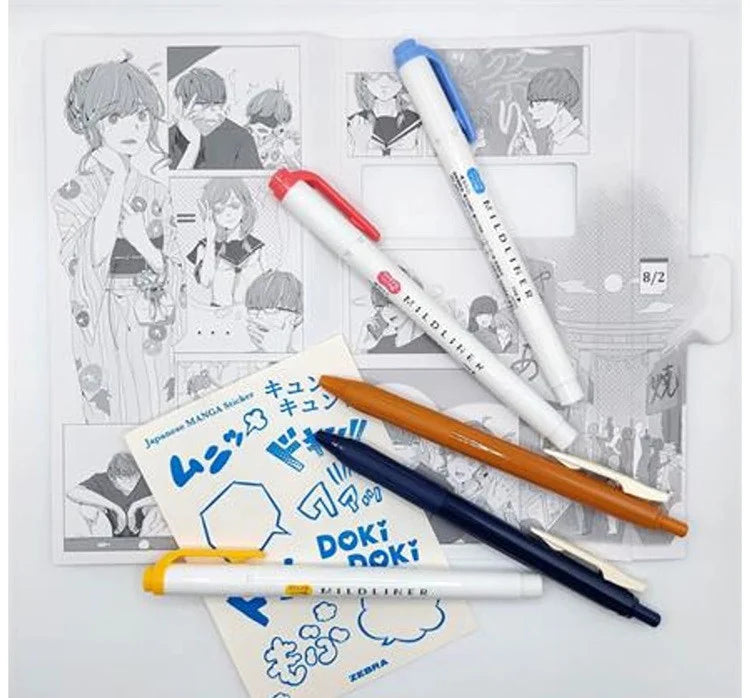 Zebra manga set - Summer Festival