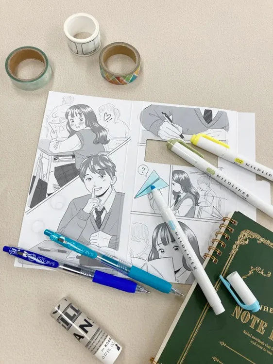 Zebra manga set - The Secret Message