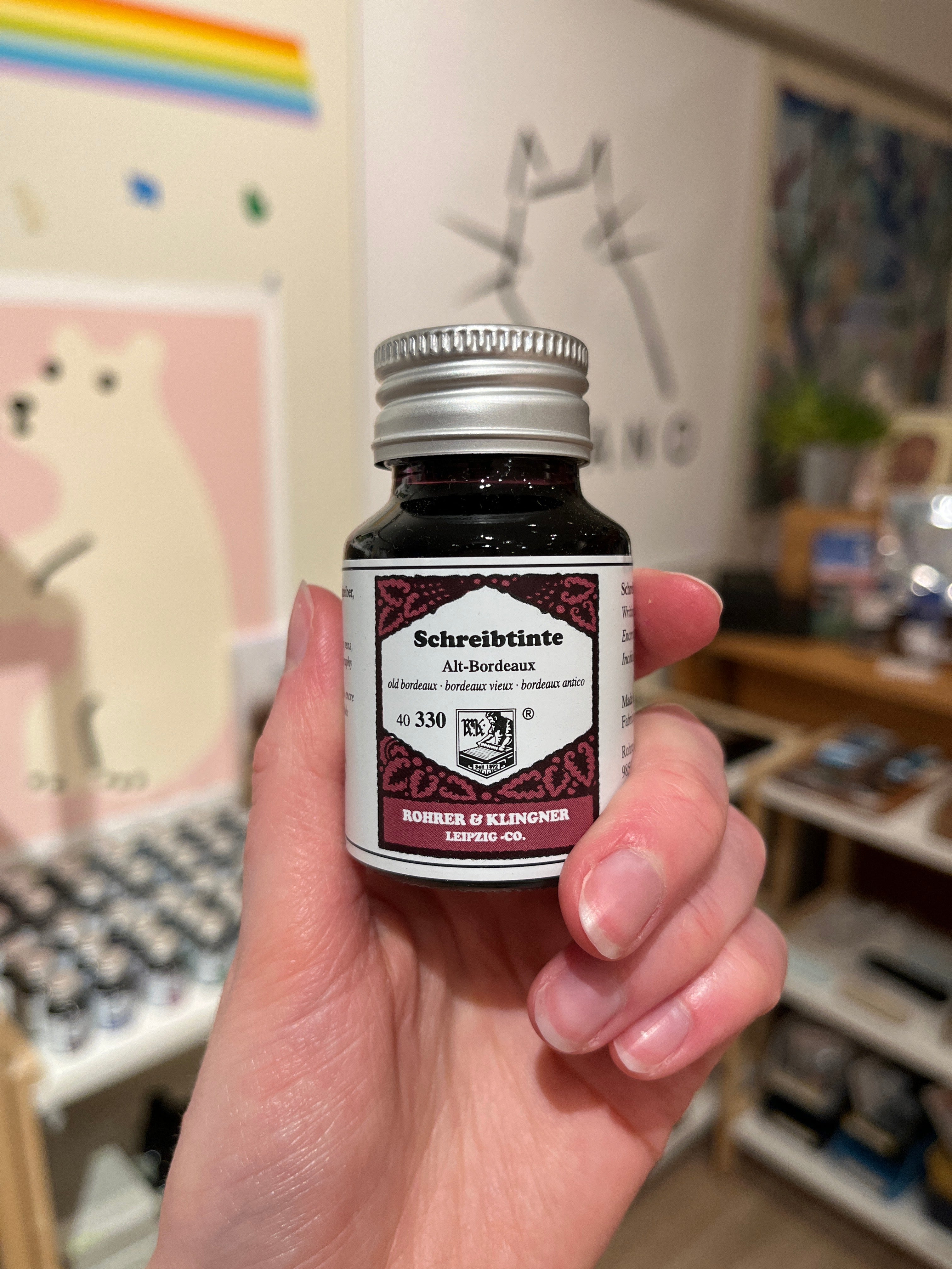 Schreibtinte - Alt-Bordeaux 330