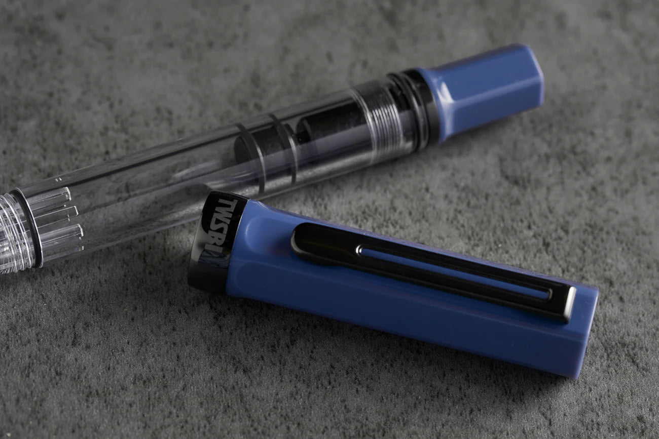 TWSBI ECO SLATE BLUE ONYX FOUNTAIN PEN EF/F/M