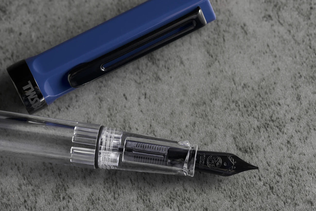 TWSBI ECO SLATE BLUE ONYX FOUNTAIN PEN EF/F/M