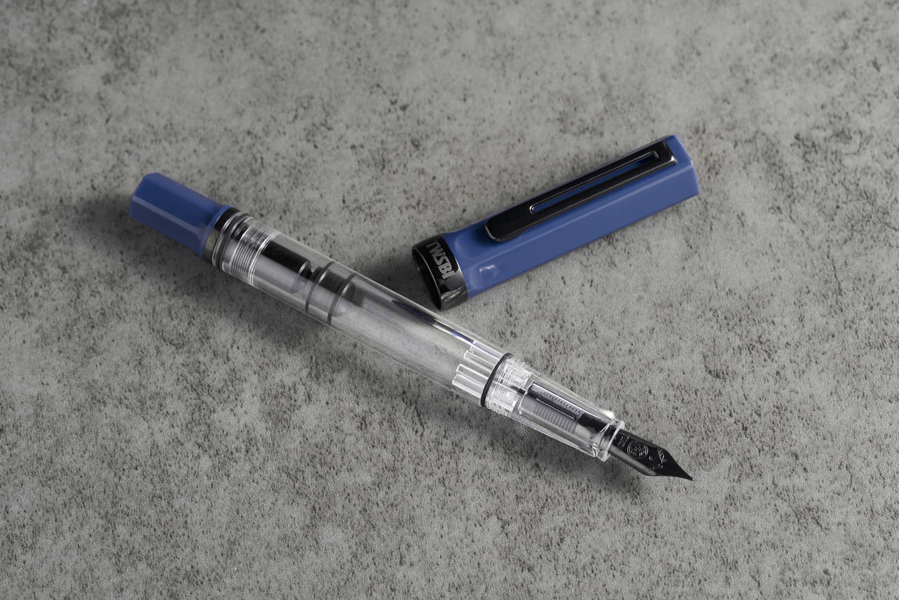 TWSBI ECO SLATE BLUE ONYX FOUNTAIN PEN EF/F/M
