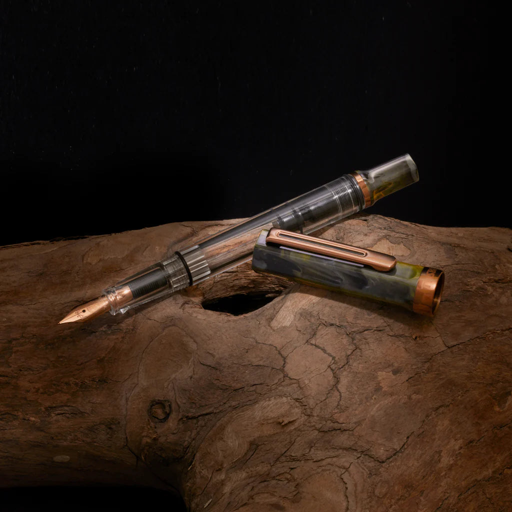 TWSBI ECO SERPENTINE WITH BRONZE FOUNTAIN PEN EF/F/M