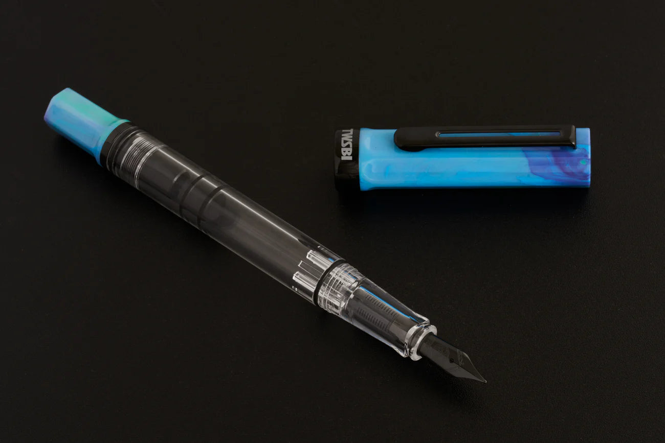 TWSBI ECO COSMOS BLUE ONYX FOUNTAIN PEN EF/F/M
