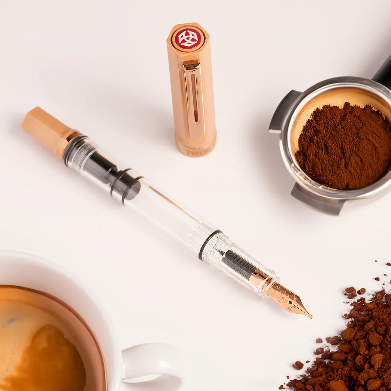 TWSBI ECO CAFFÈ BRONZE FOUNTAIN PEN EF/F/M