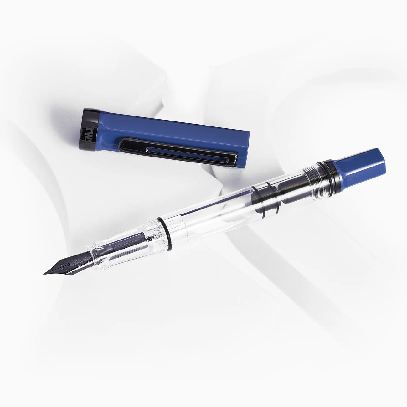 TWSBI ECO SLATE BLUE ONYX FOUNTAIN PEN EF/F/M