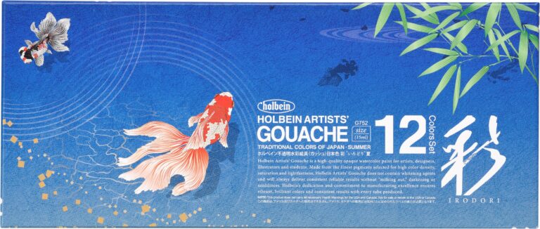 Holbein gvass (Artists' Gouache) 12 x 15ml - Summer