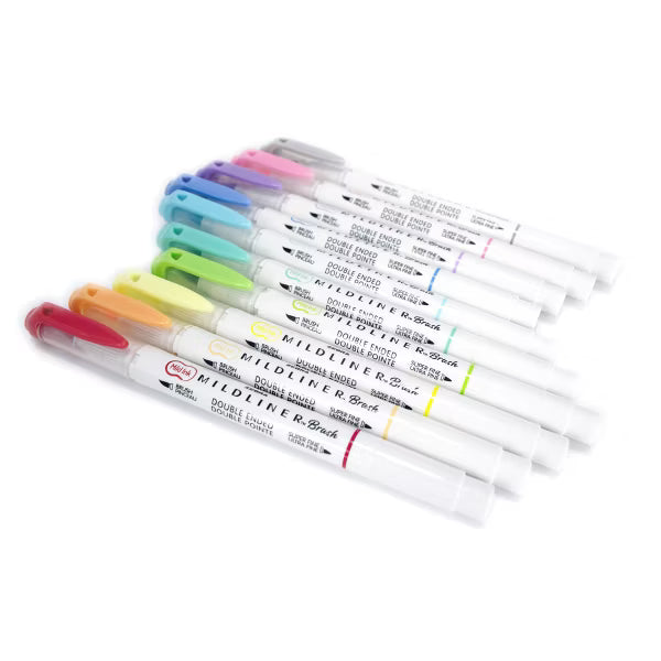 MILDLINER Brush Pen & Marker (10stk)