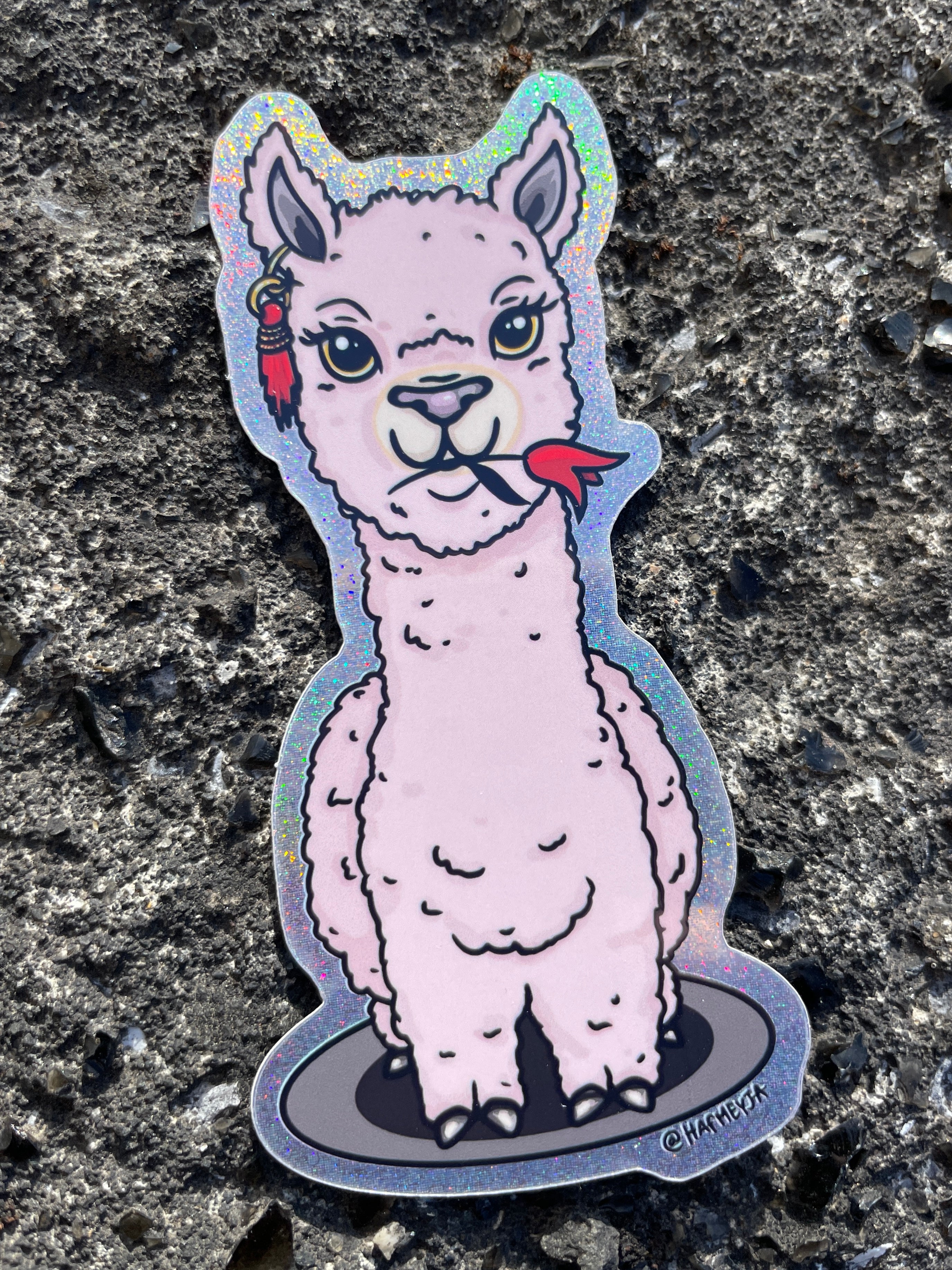Hafmeyja stickers - baby alpaca