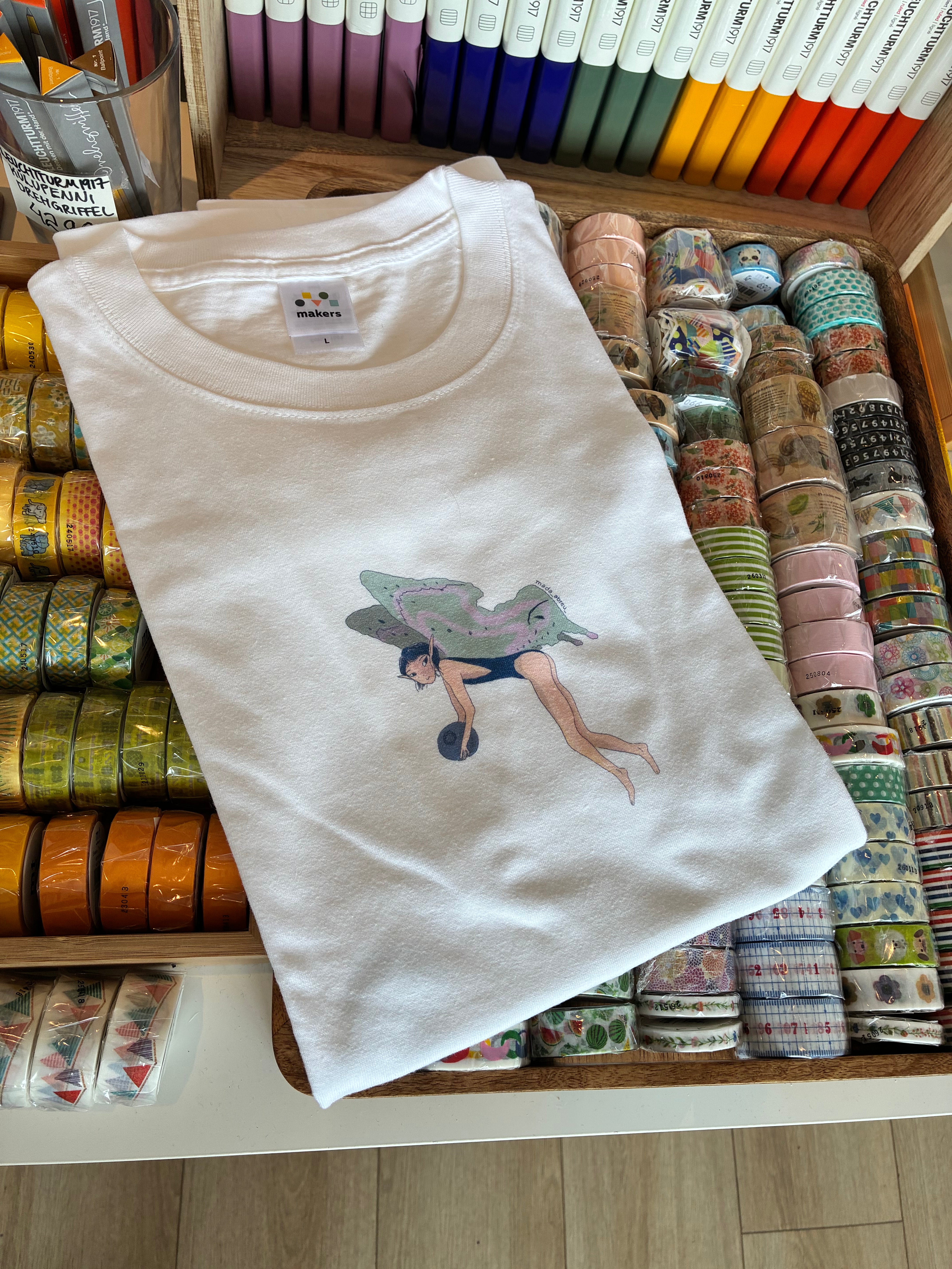 Mada Abreu bolur - Fairy flying (white large)