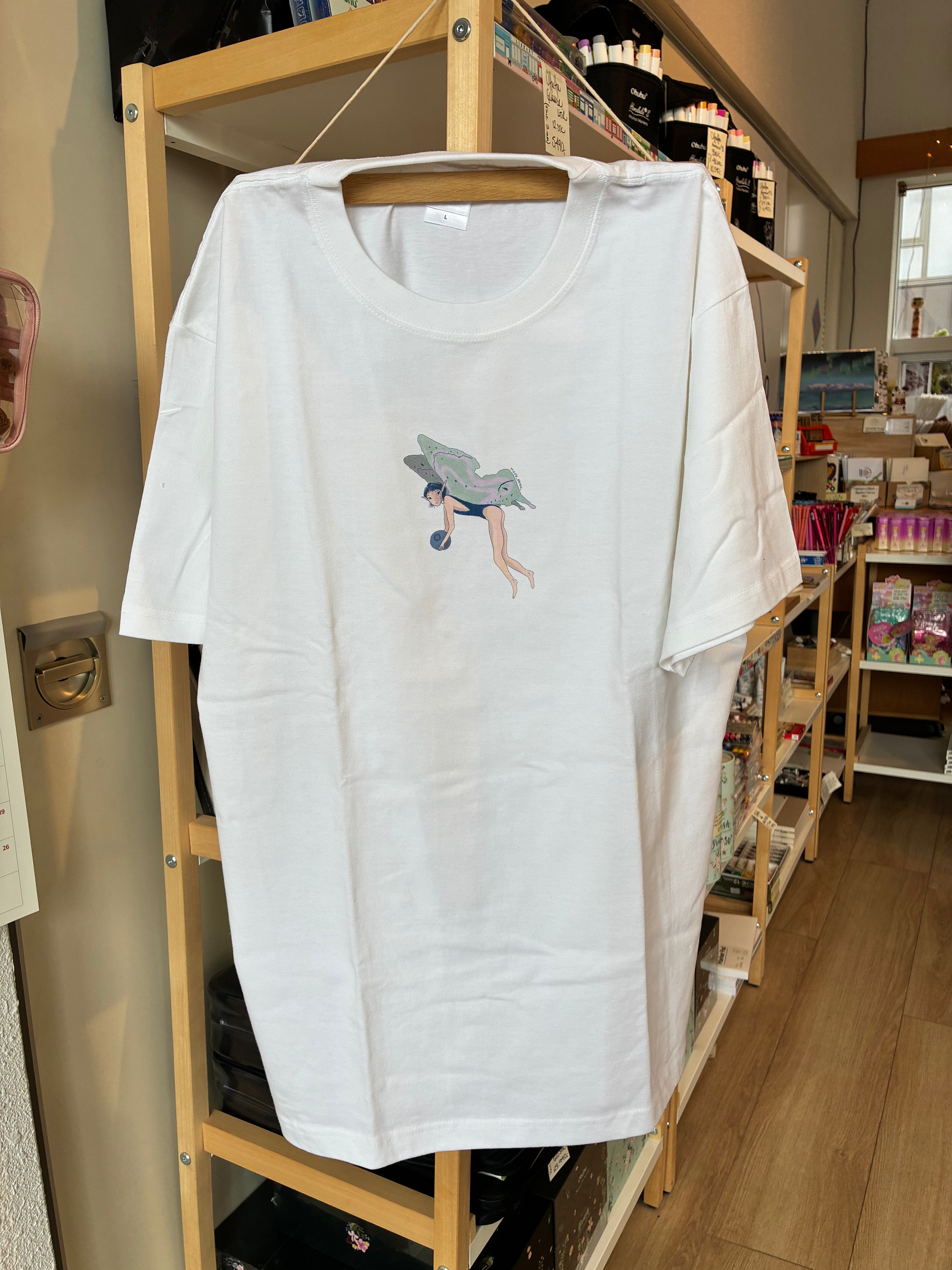 Mada Abreu bolur - Fairy flying (white large)