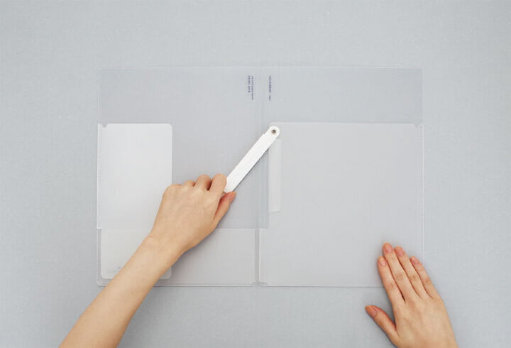 Plastvasi fyrir A4 skjöl