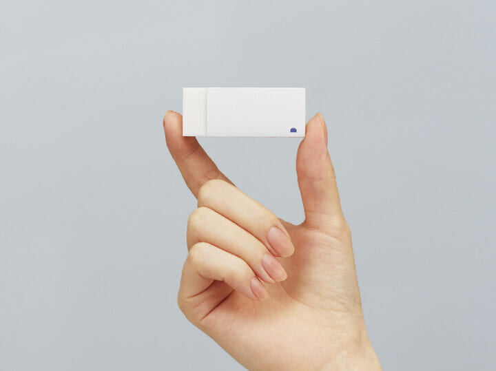 Kokuyo Hvítt Strokleður