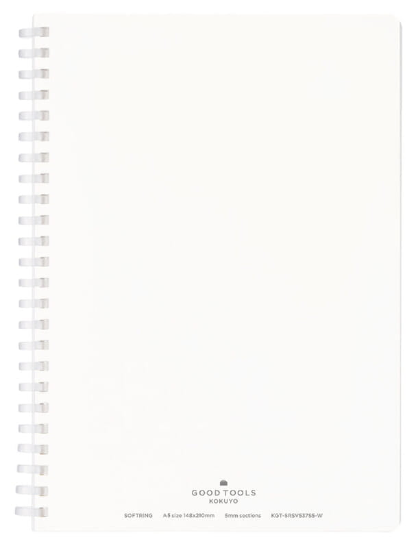 Softring glósubók (A5) línustrikuð