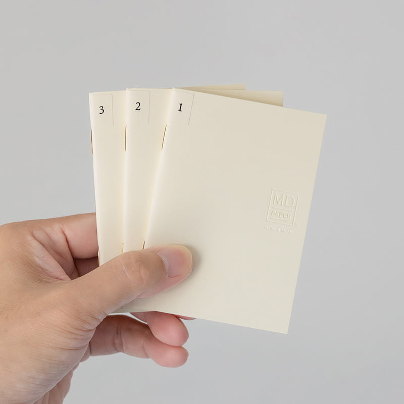 MD Notebook Light A7 - Blank 3pcs pack