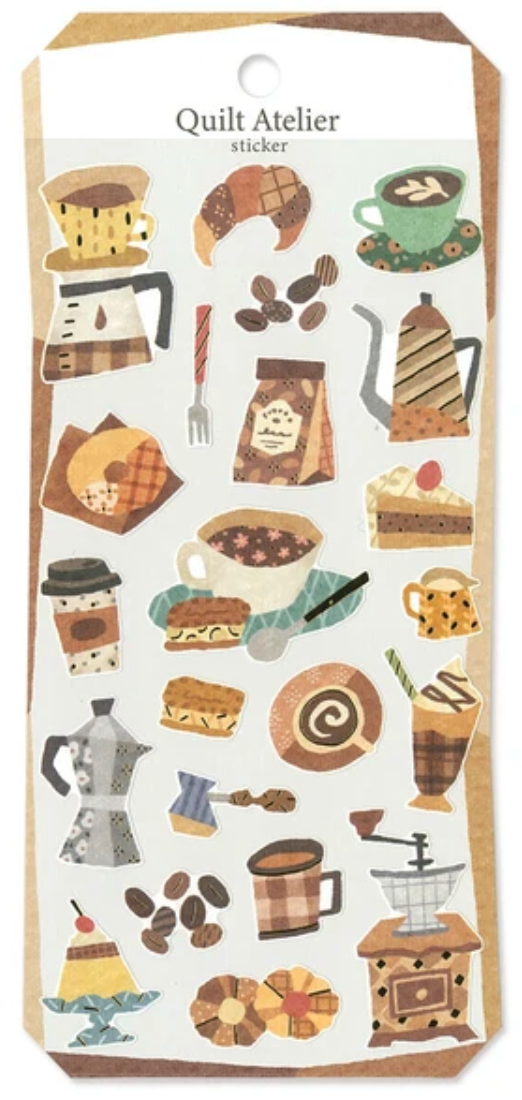 Límmiðar - á kaffihúsinu