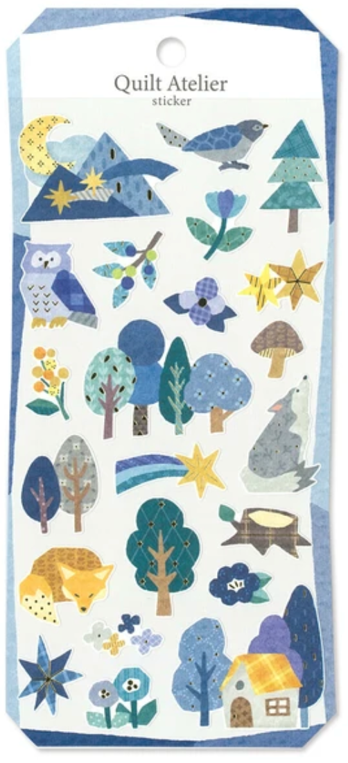 Límmiðar - í skóginum