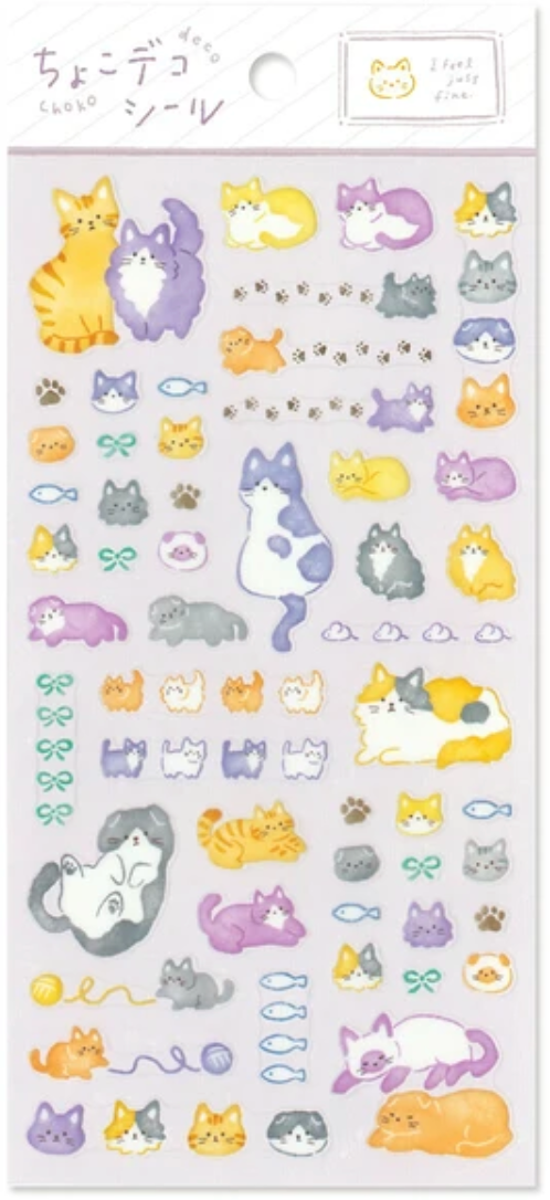 Límmiðar - kisurnar