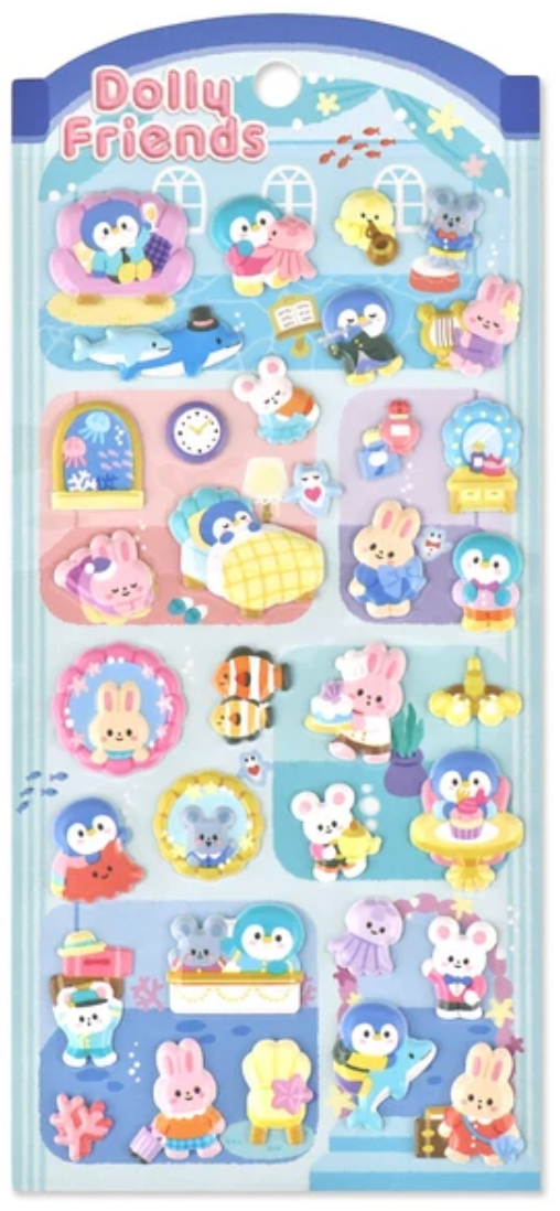 3d límmiðar - Dollý á hótelinu