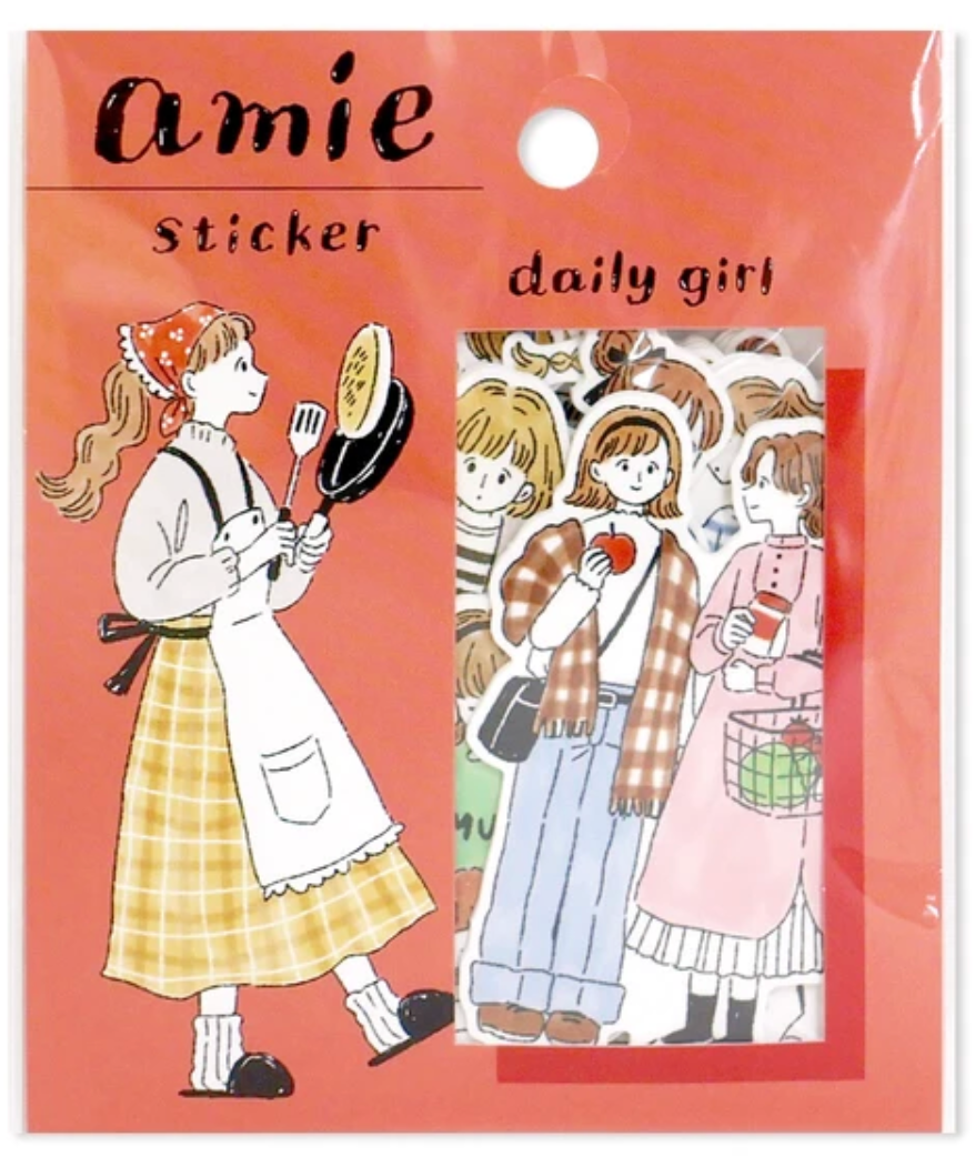 Amie sticker - daily girl